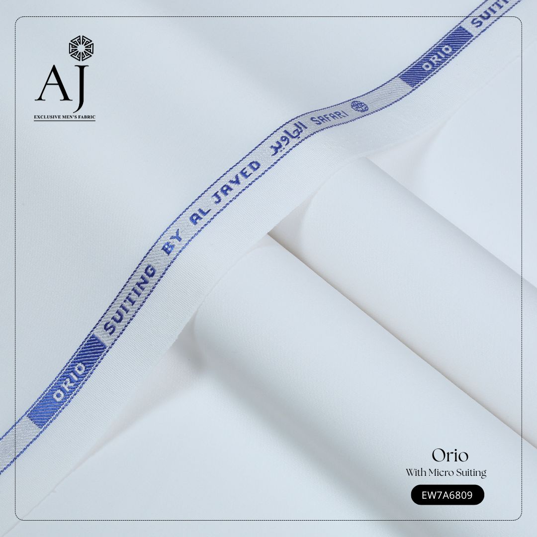 AJ Exclusive "Orio" | Premium Micro Suiting – Executive Fabric Collection
