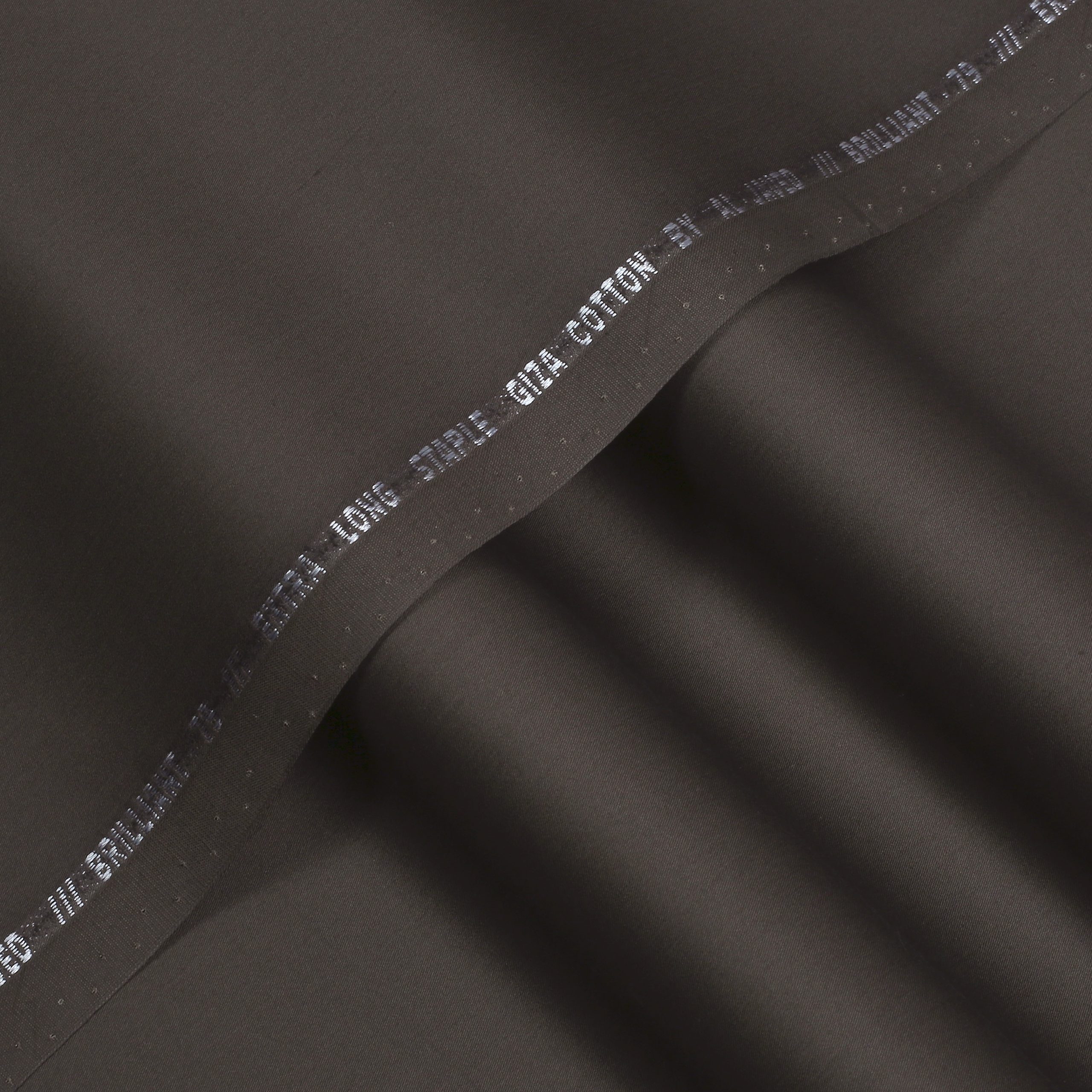 AJ Exclusive Egyptian Giza Cotton Brilliant 14 – Espresso Brown | Ultra-Smooth Luxury Unstitched Fabric